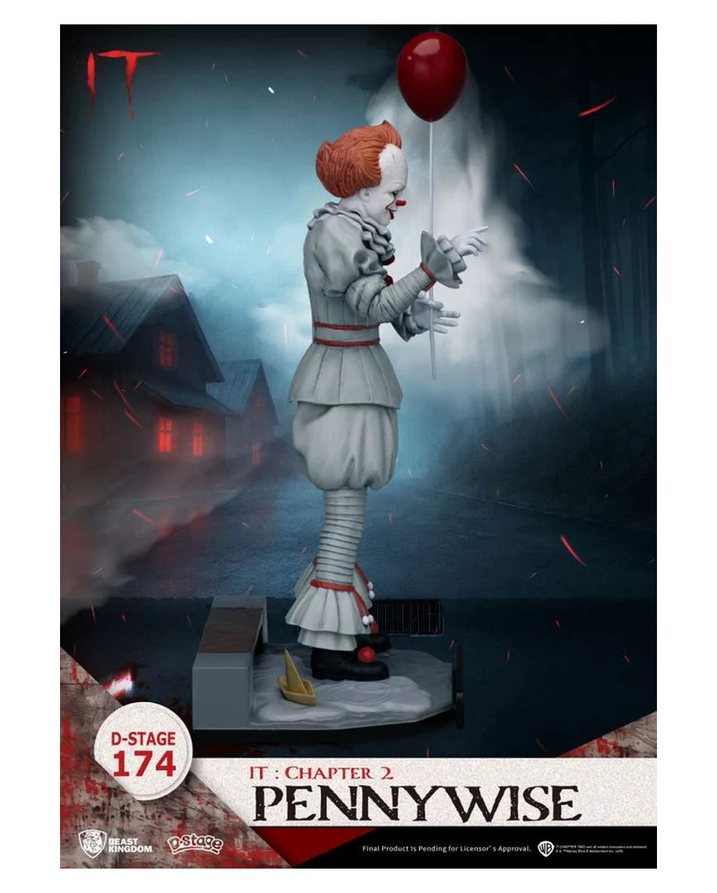 ES: Chapter 2 - Pennywise D-Stage Action Figur 16cm