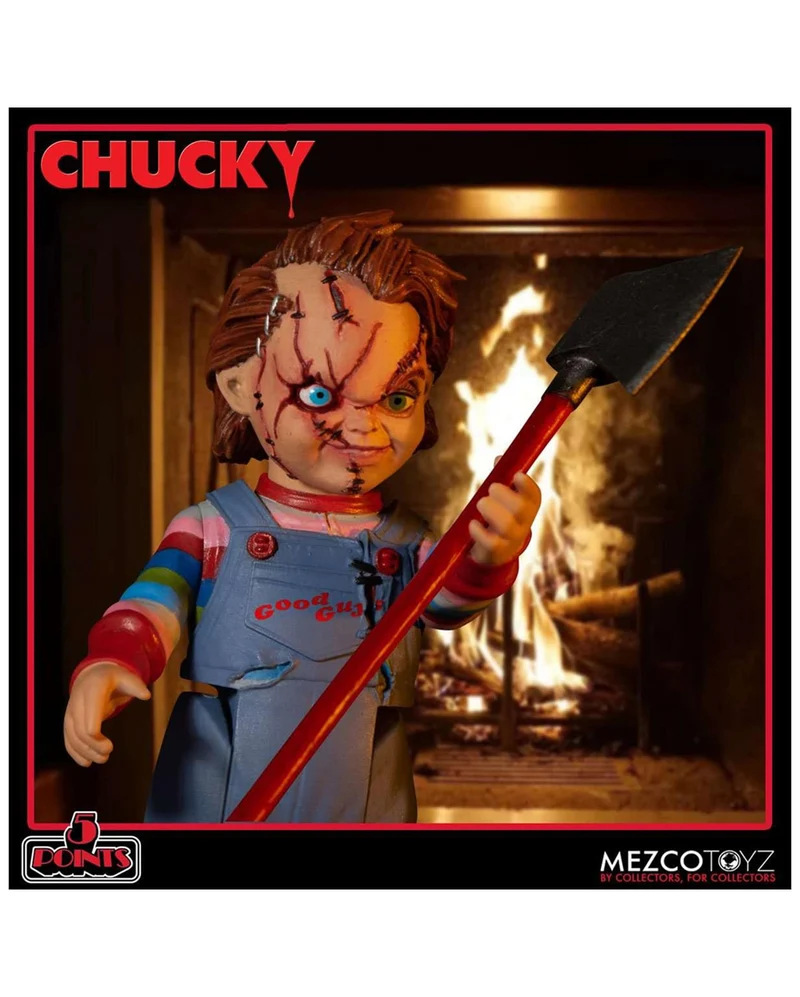 Chucky Die Mörderpuppe Deluxe Set 18cm - Mezco Toys