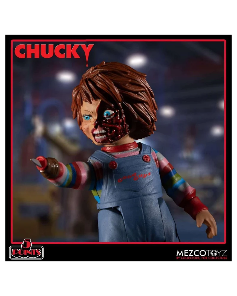 Chucky Die Mörderpuppe Deluxe Set 18cm - Mezco Toys