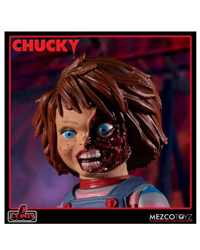 Chucky Die Mörderpuppe Deluxe Set 18cm - Mezco Toys