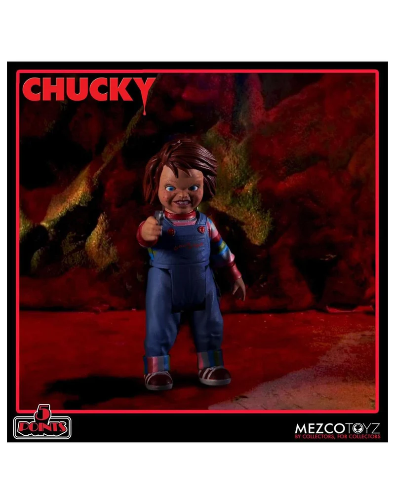 Chucky Die Mörderpuppe Deluxe Set 18cm - Mezco Toys