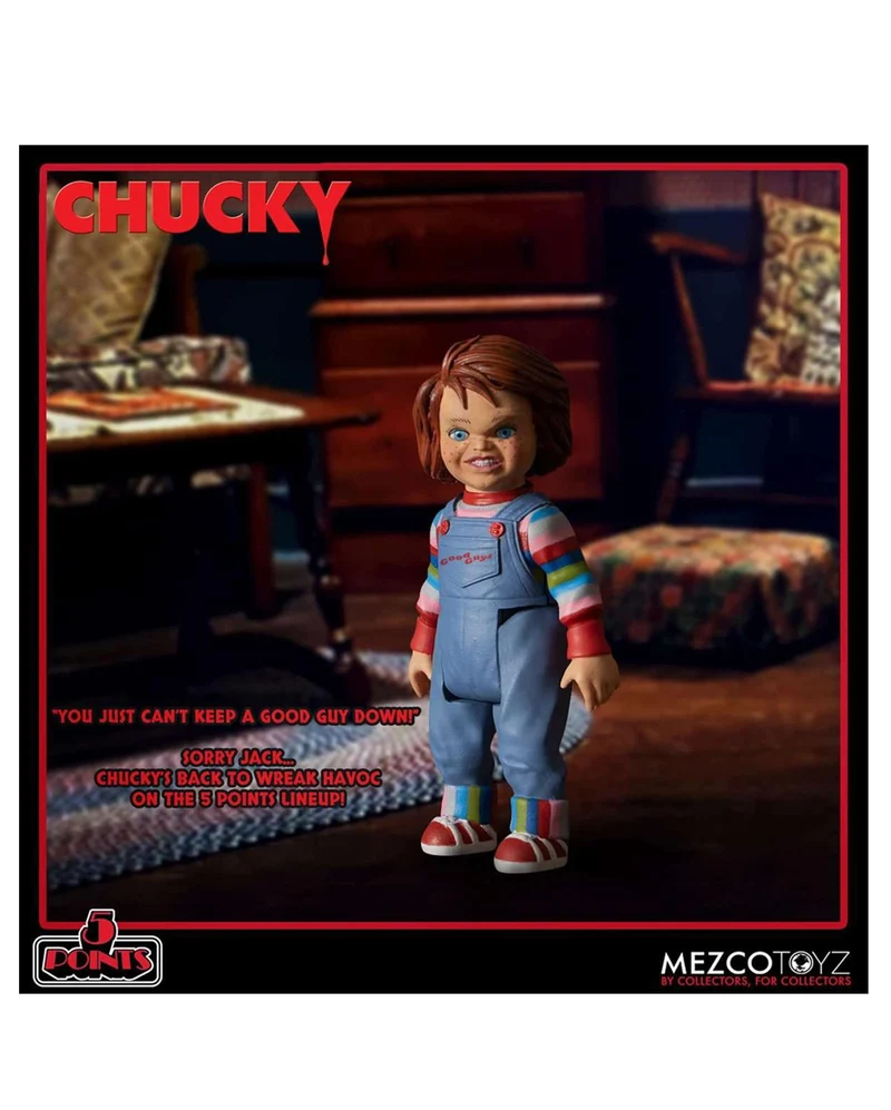 Chucky Die Mörderpuppe Deluxe Set 18cm - Mezco Toys