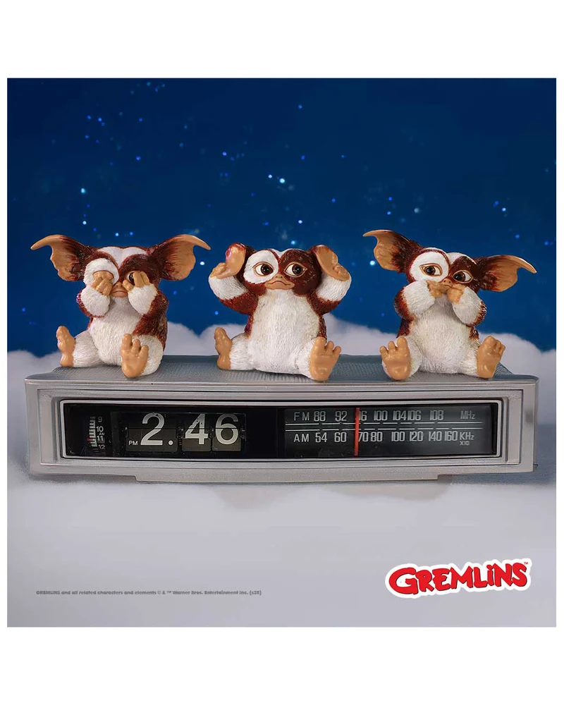 Drei Weise Gizmo Gremlins Figuren Set 8cm