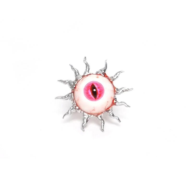 Punk-Sonnenblumen-Augapfelring für Damen
