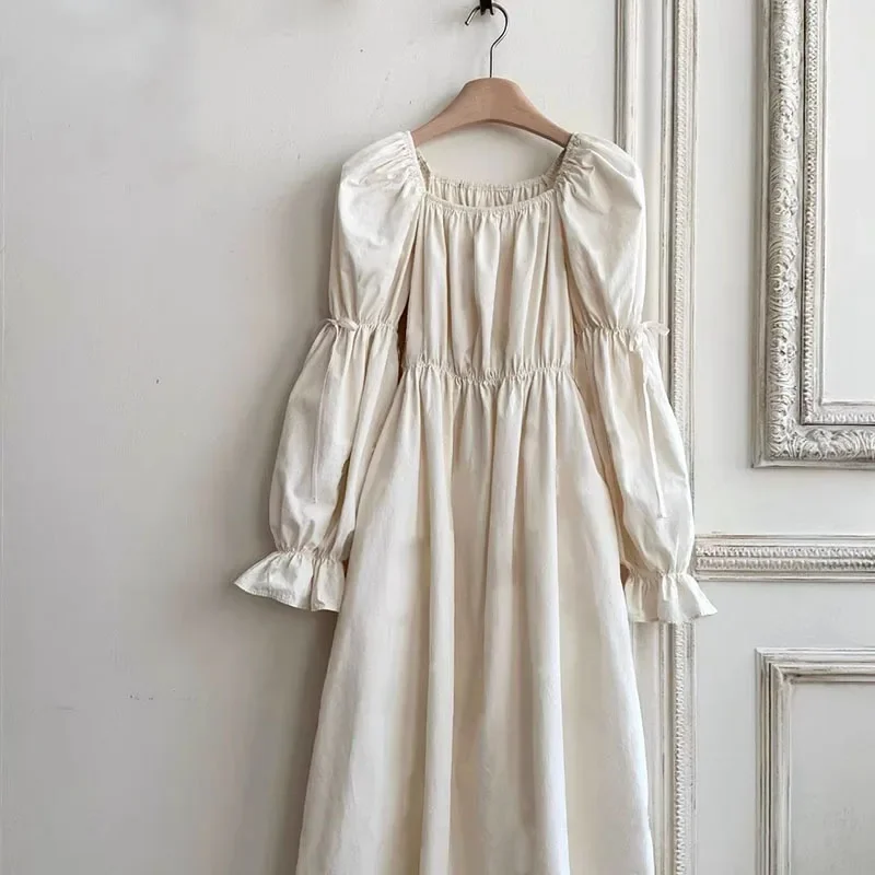 Mutter Tochter Kleid Weiß
