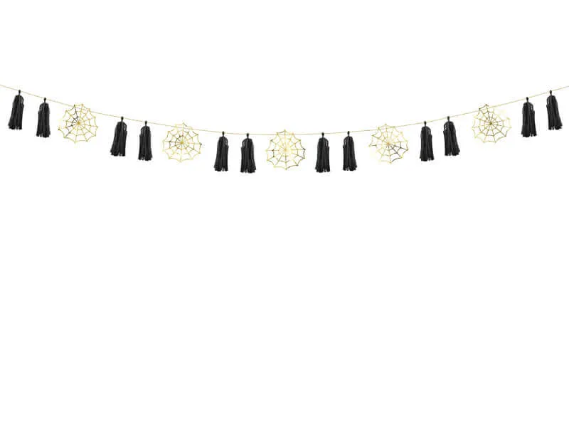 Girlande Halloween Spiderweb