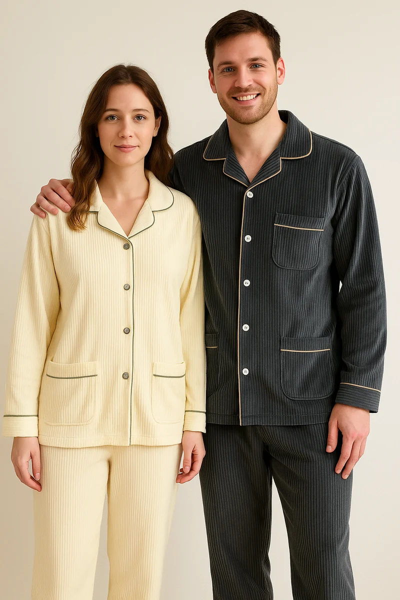Warmer Paar Pyjama