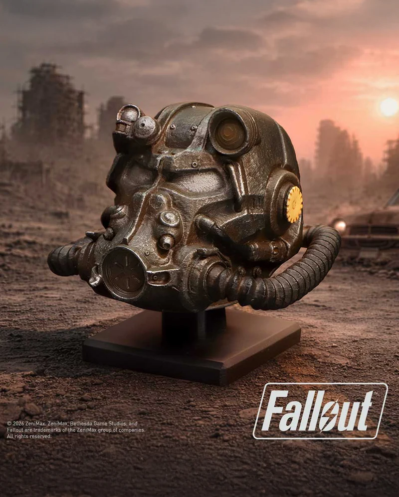 T-60 Helm Fallout Miniatur-Replik-Figur 11,1 cm
