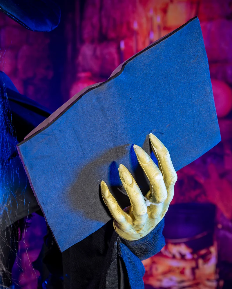 Belladonna die Shadowbrew Hexe Halloween Animatronic 198cm