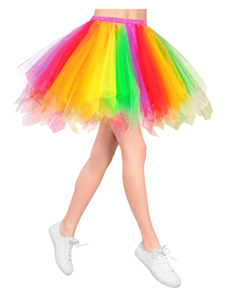 Regenbogen Tutu Tüllrock Deluxe