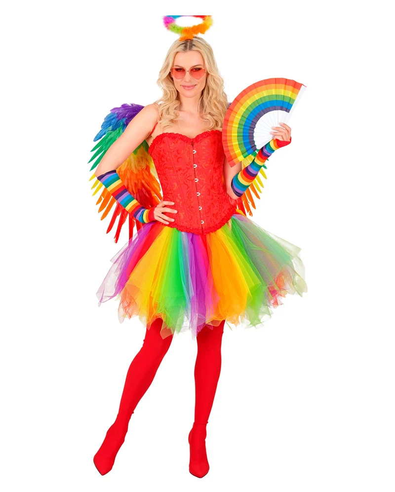 Regenbogen Tutu Tüllrock Deluxe