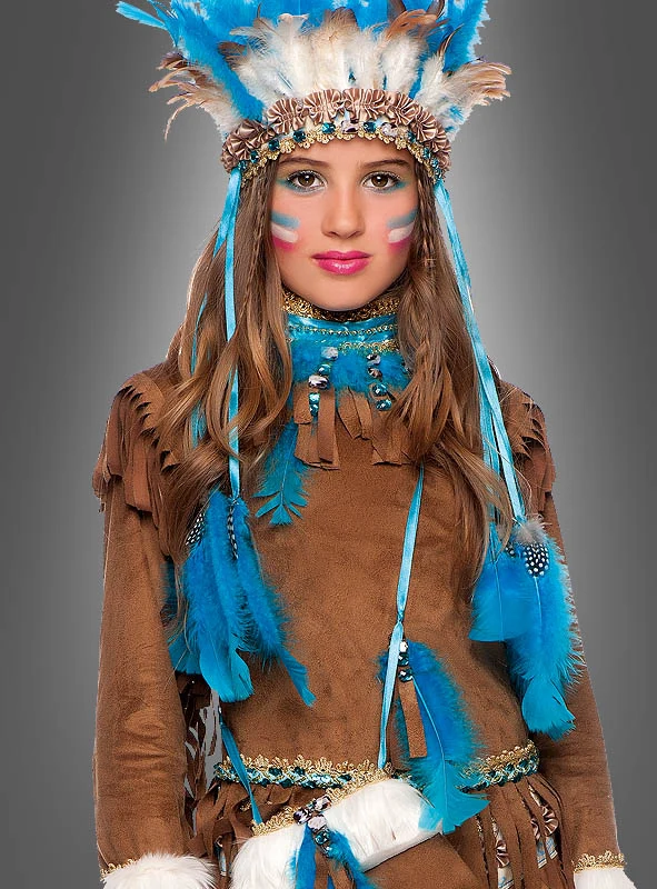 Indianer Kleid für Mädchen Deluxe