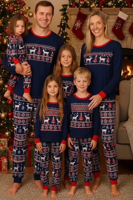 Weihnachtspyjama Große Größen