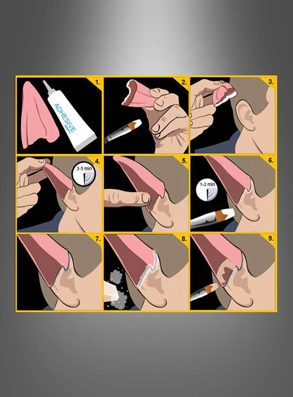 Elfenohren Latex Deluxe Tinsley Transfers