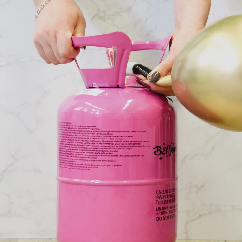 Helium - Ballongas-Einwegflasche Größe XXL 0,36m³ | 50 Ballons