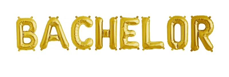 Ballonschriftzug "Bachelor"