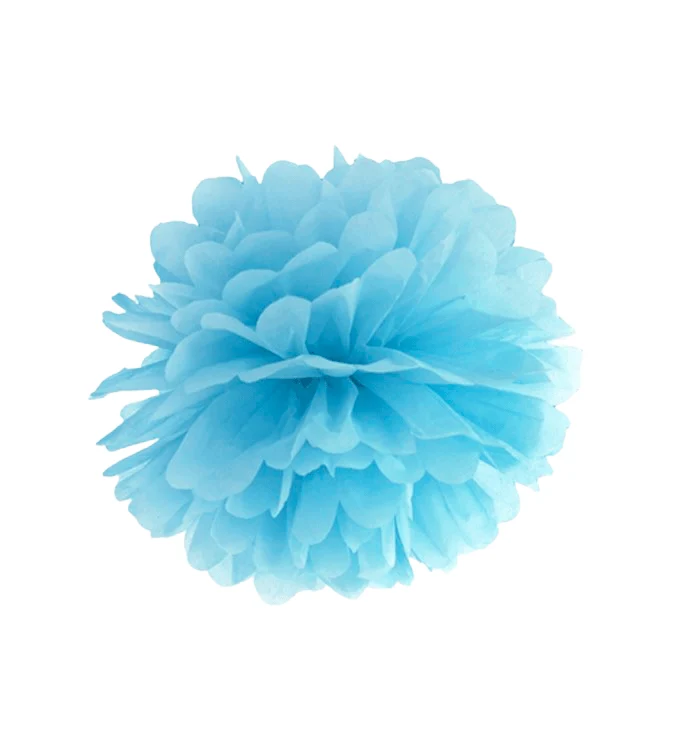 Pom Pom Ø 35cm Hellblau