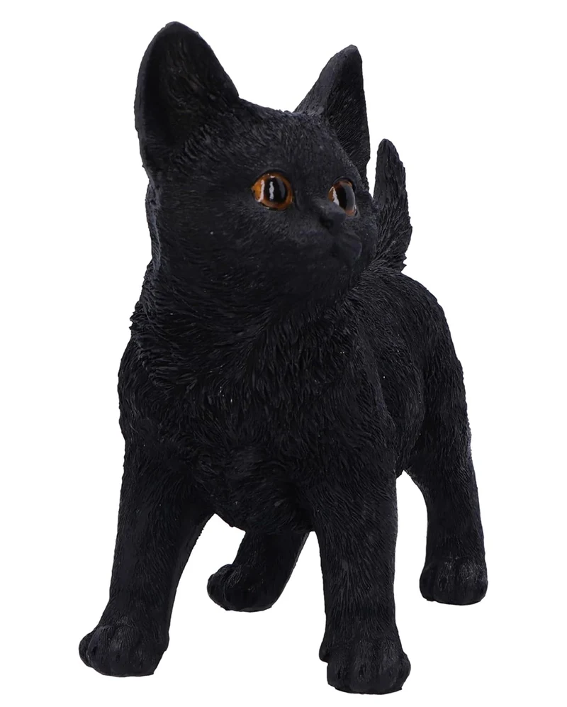 Schwarze Katzenfigur "Charmed Companion" 20cm