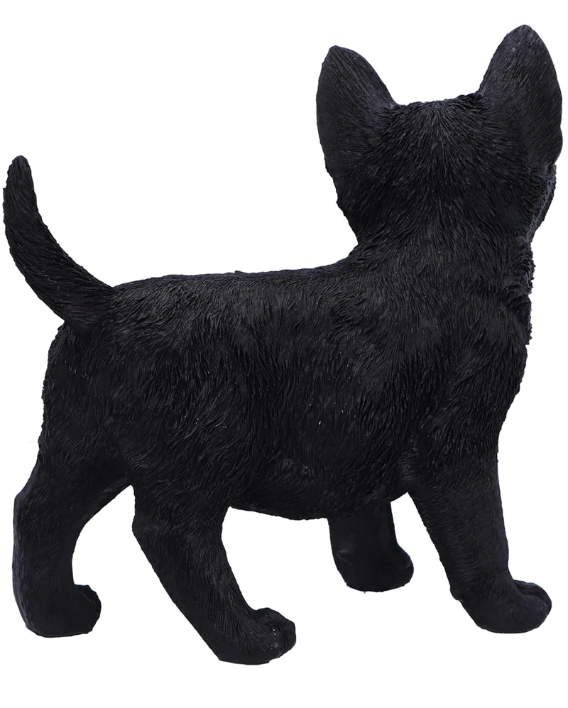 Schwarze Katzenfigur "Charmed Companion" 20cm
