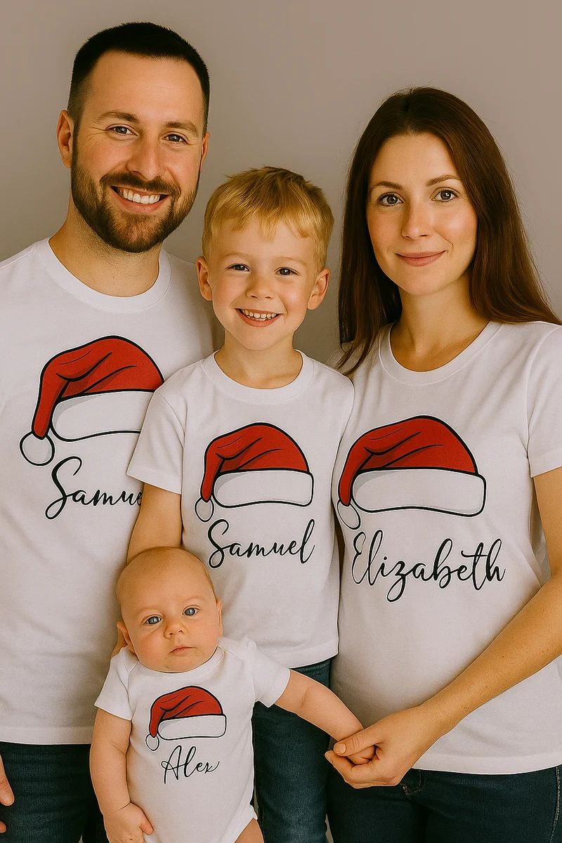 Personalized Family Christmas Shirts