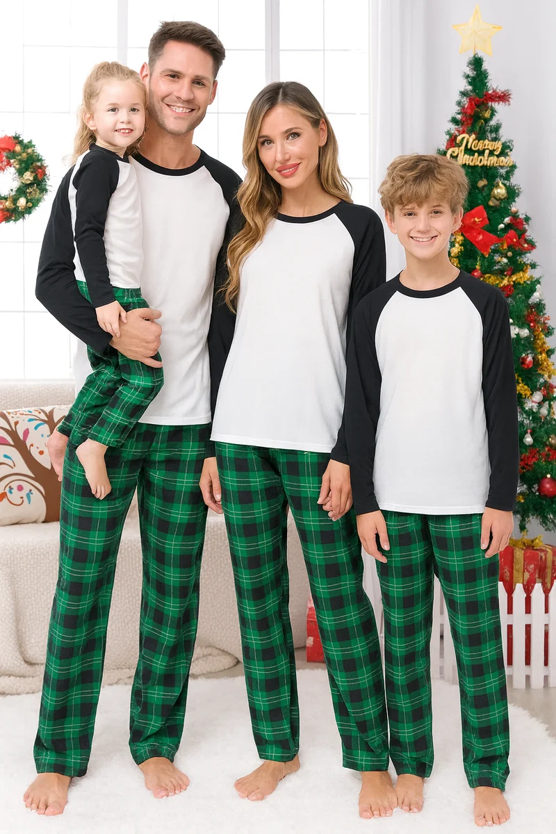 Weihnachtspyjama Familie originell
