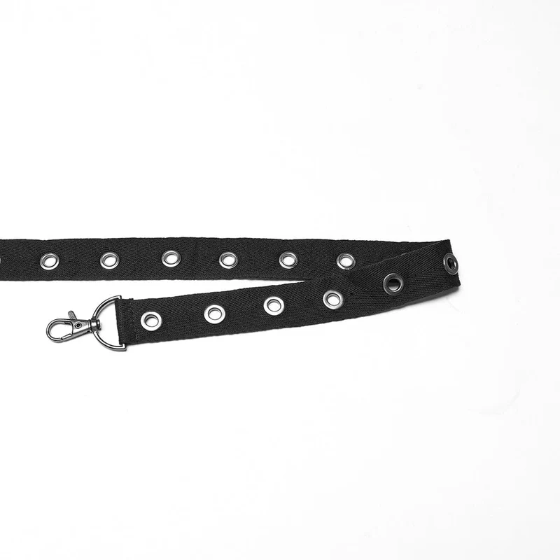 Punk-Batikhose für Herren mit Hosenträgern