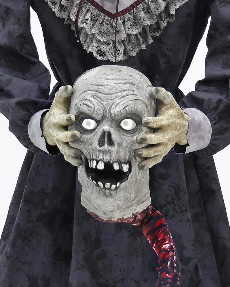 Geköpfter Zombie Opa & Zombie Oma Animatronic 152cm