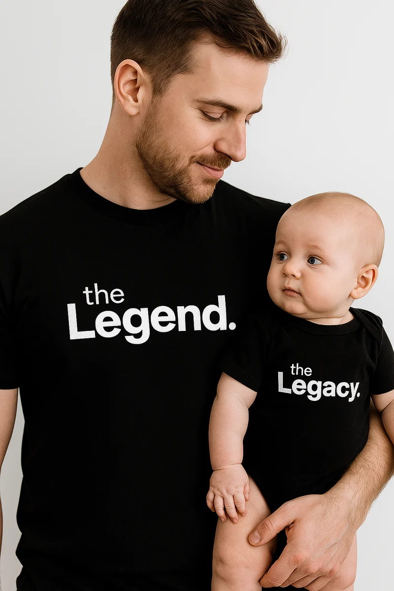 Papa Sohn Shirt Superheld