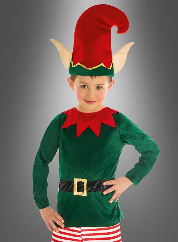Weihnachtselfe Kinderkostüm
