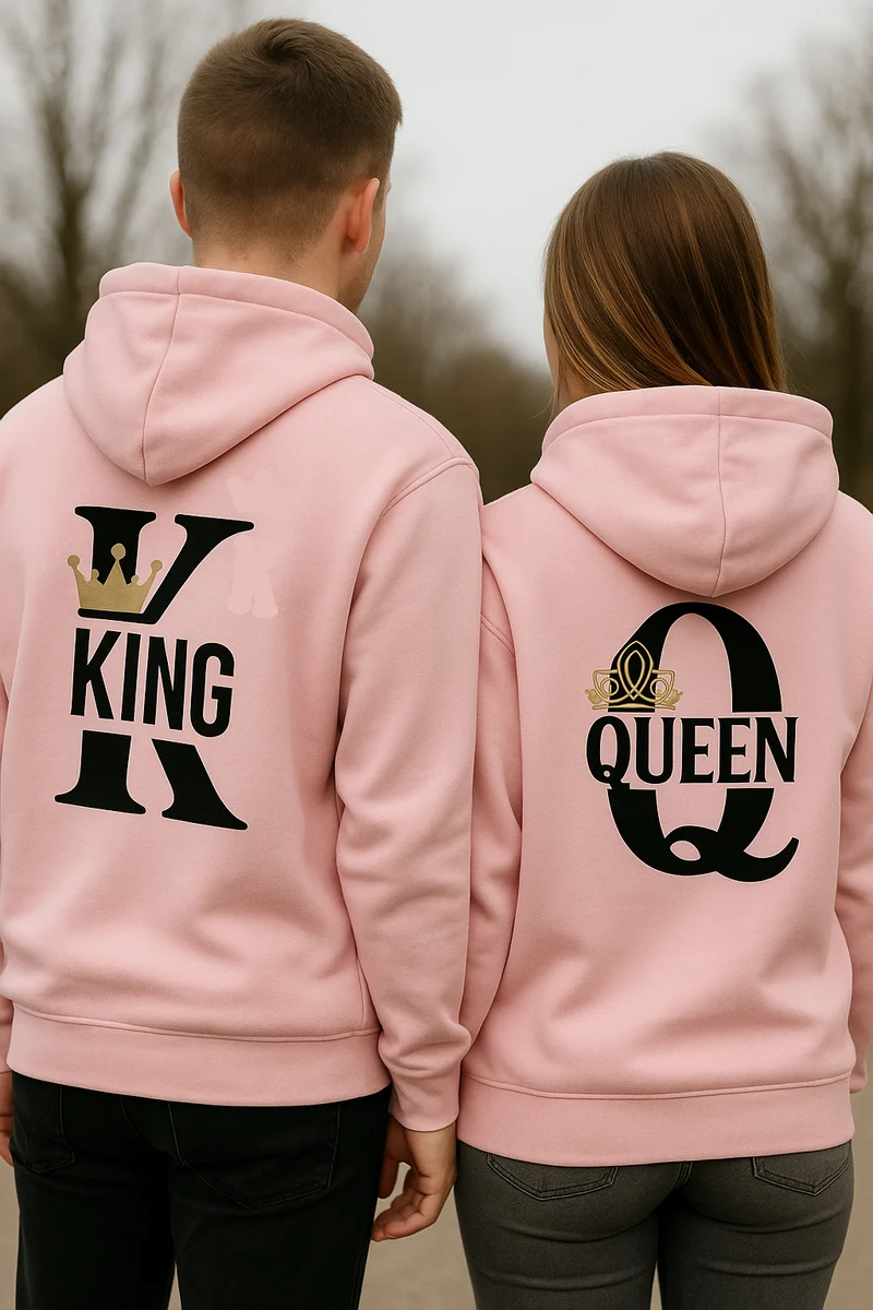 King Queen Pullover Rose