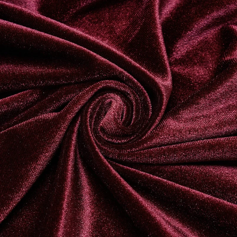 Gothic Cape mit Schnürung und Kapuze aus Samt für Damen in Rot