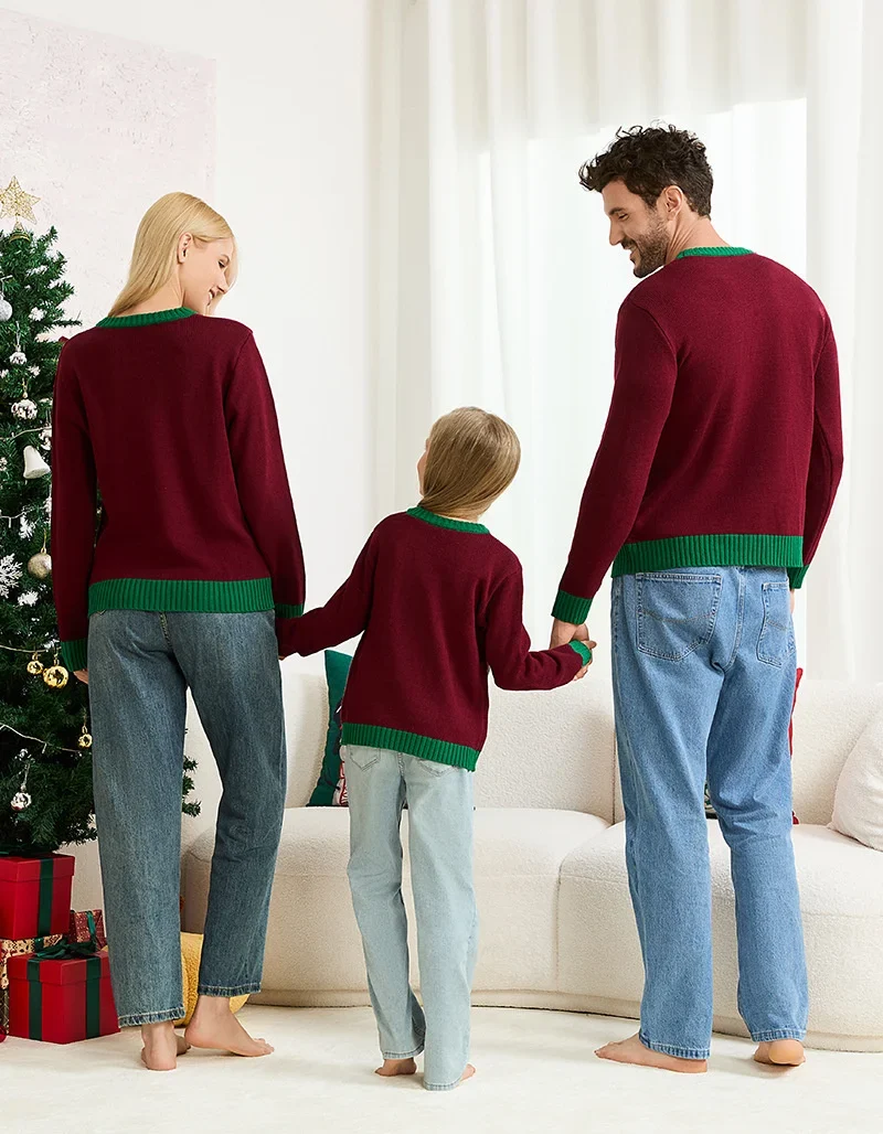Weihnachtspullover Familie Feliz Navidad
