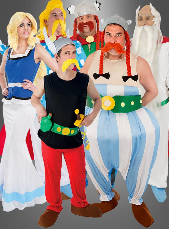 Deluxe Troubadix Kostüm aus Asterix