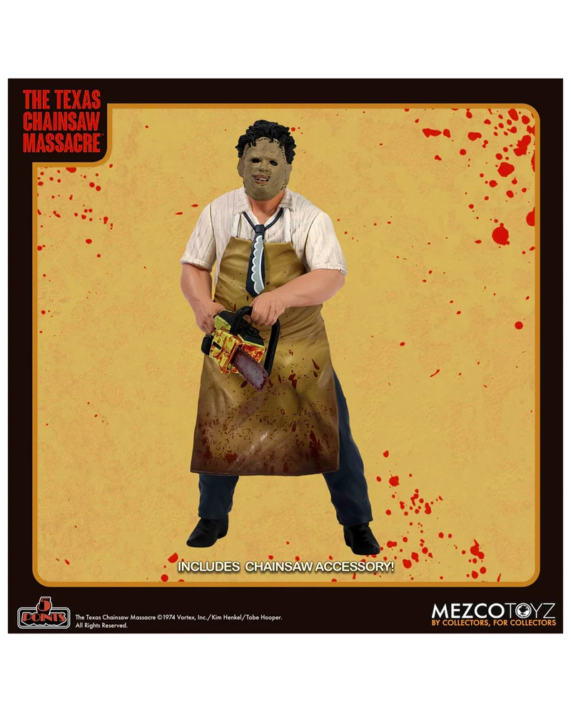 Mezco Toys Leatherface - The Texas Chainsaw Massacre (1974) Actionfigur