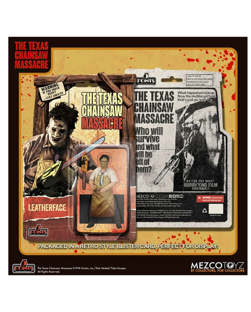 Mezco Toys Leatherface - The Texas Chainsaw Massacre (1974) Actionfigur