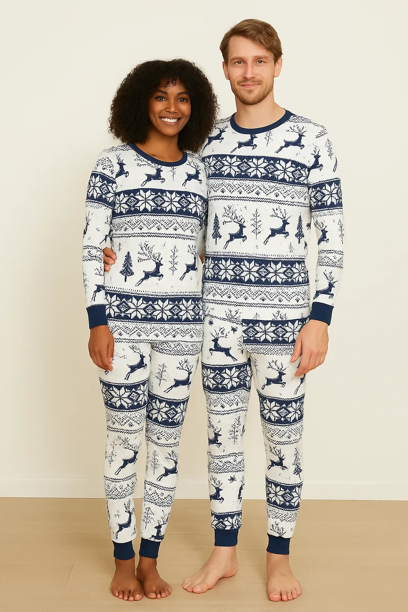 Partner Schlafanzug Mann Und Frau Weihnachten