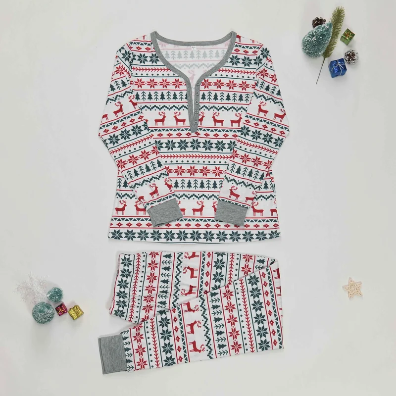Partner Matching Christmas Pyjamas