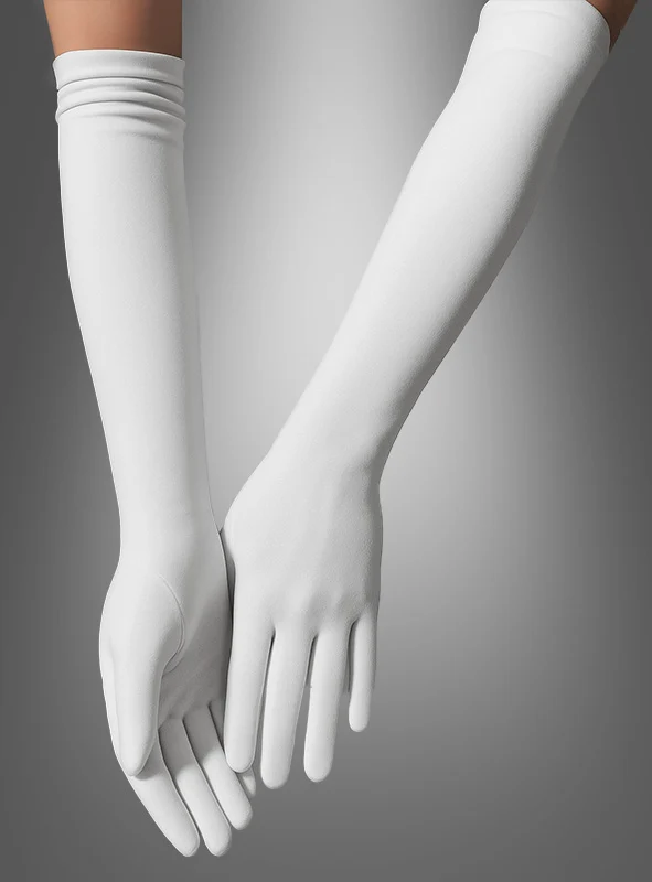 Lange Handschuhe 40cm für Ladies