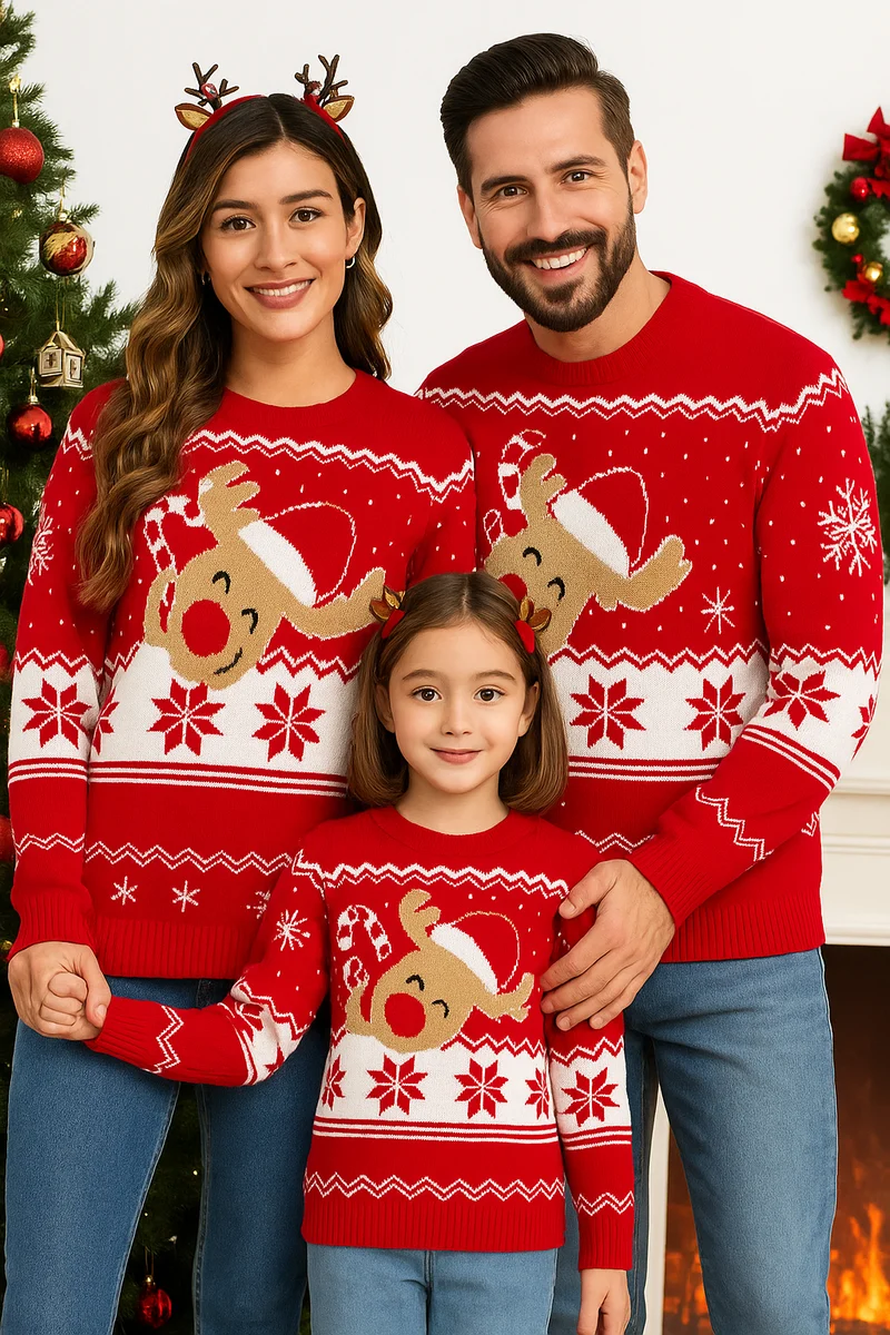 Ugly Weihnachtspullover Familie