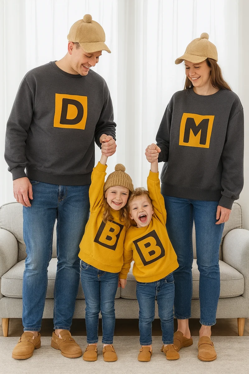 Familien Pullover 5er Set