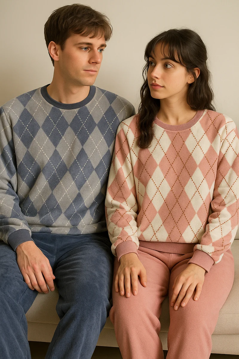Partner Schlafanzug Mann Und Frau