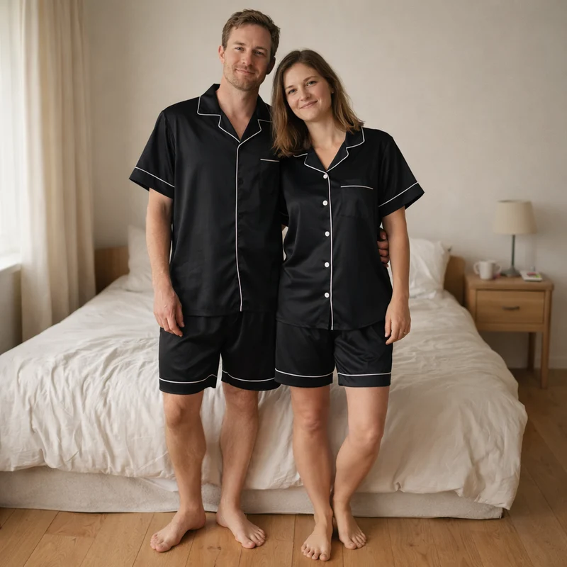Süßer Pyjama für Pärchen