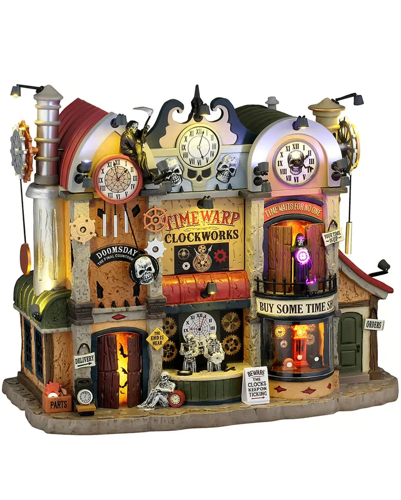 Lemax Spooky Town - Timewarp Clockworks