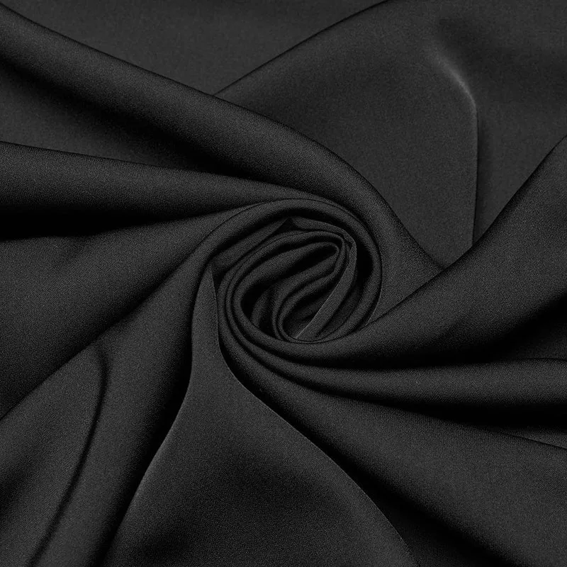 Gothic-Chiffonhemd mit Puffärmeln und Spitze für Herren, Schwarz