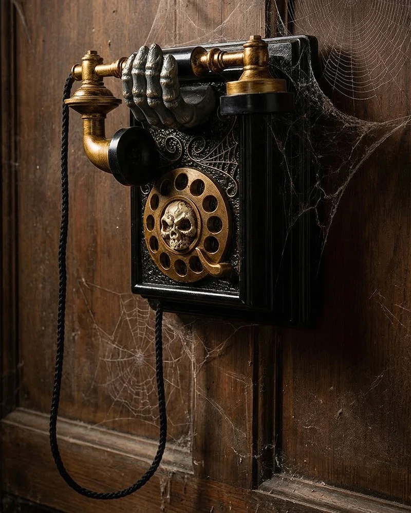 Verhextes Telefon mit Sound & Bewegung 21cm