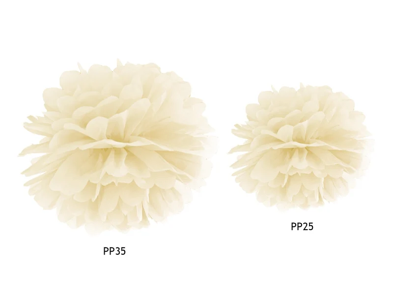 Pom Pom Ø 25cm Creme