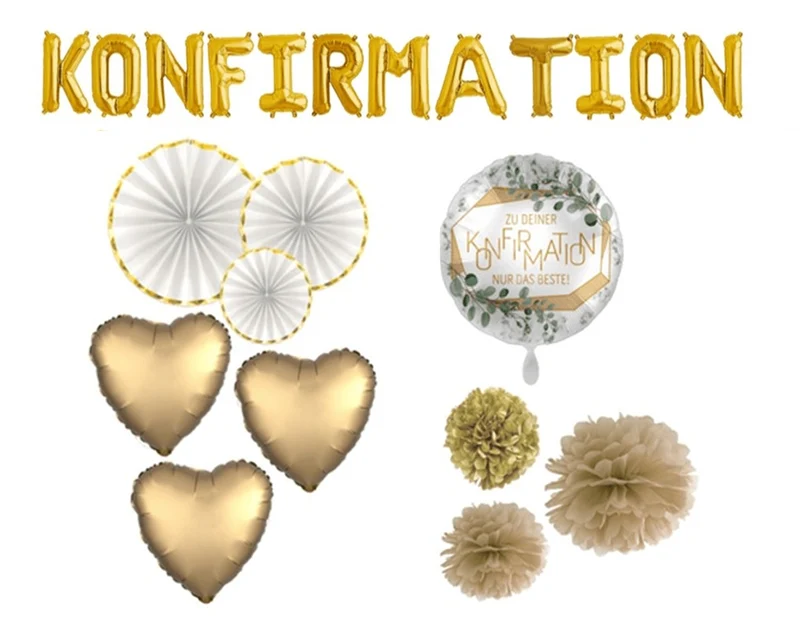 Deko-Gesamt-Set Konfirmation