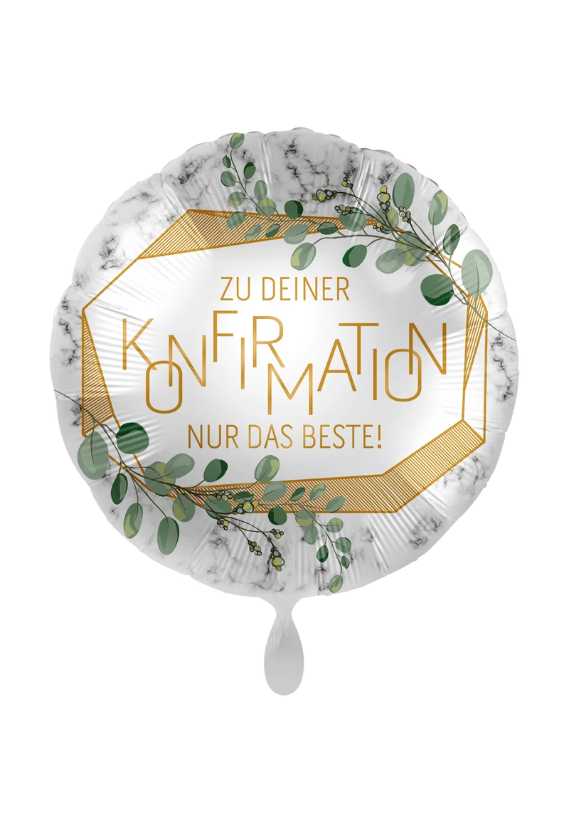 Folienballon "Zu Deiner Konfirmation nur das Beste!"