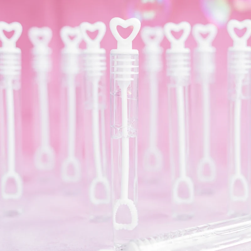 Hochzeit Seifenblasen "Heart Bubbles" 48 Stk.