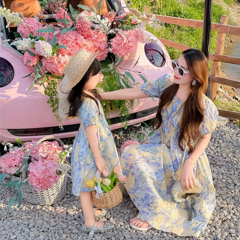 mutter tochter kleid sommer
